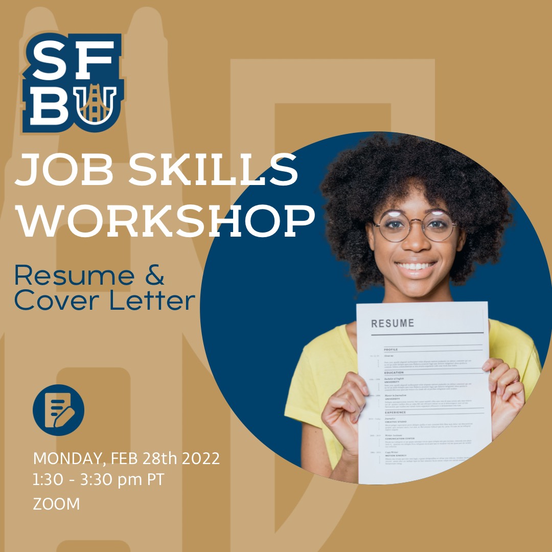 Job Skills Workshop #1 Flyer
