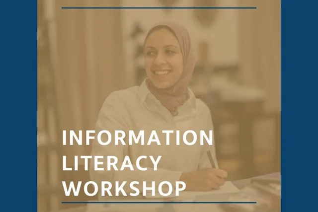 Information Literacy Workshop Flyer