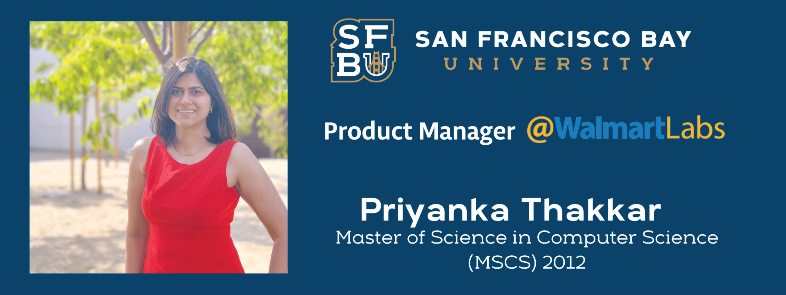 Priyanka Thakkar Profile Picture with Employment Information 