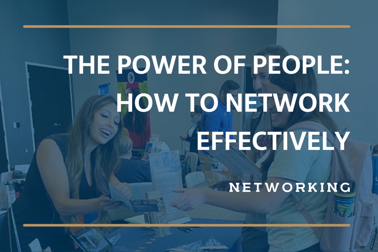 Job Skills Workshop - How to network effectively flyer