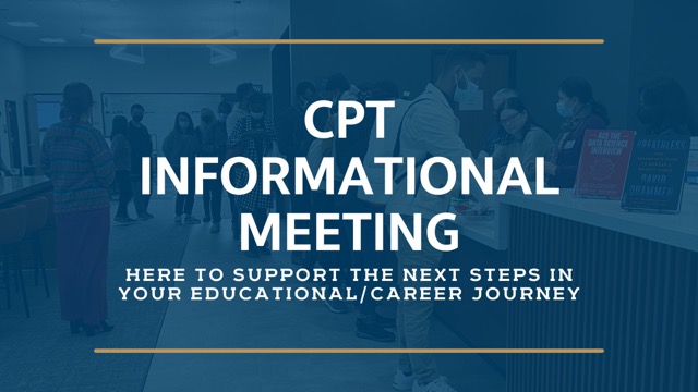 CPT Informational Meeting Flyer