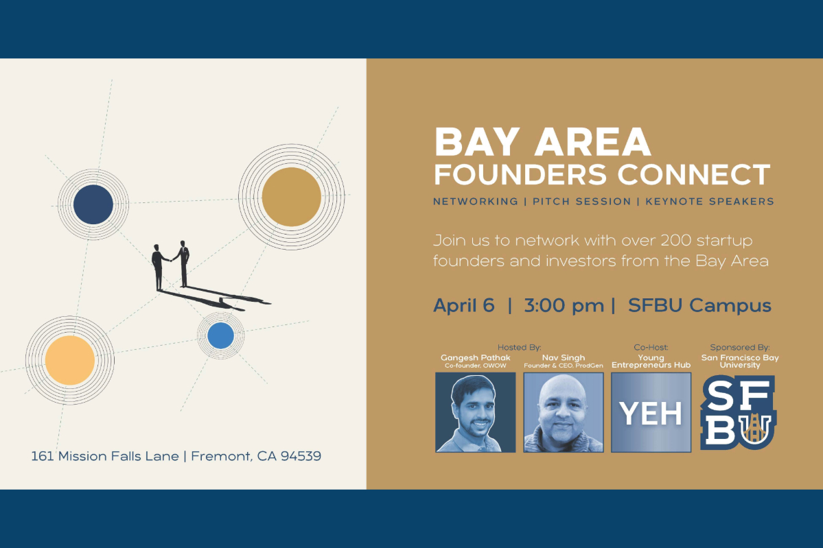 Bay Area Founders Connect Flyer