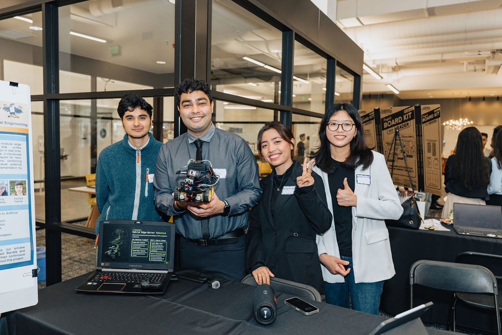 happy students at fremont tech week