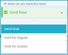 dropdown menu