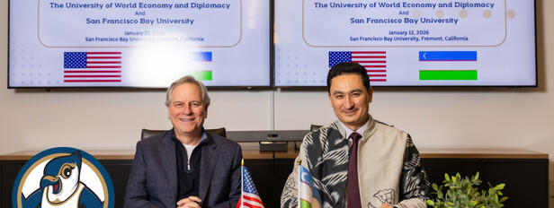 San Francisco Bay University and University of World Economy and Diplomacy Sign Memorandum of Understanding