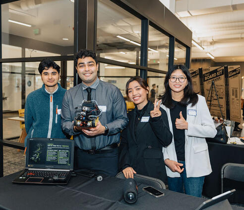 happy students at fremont tech week