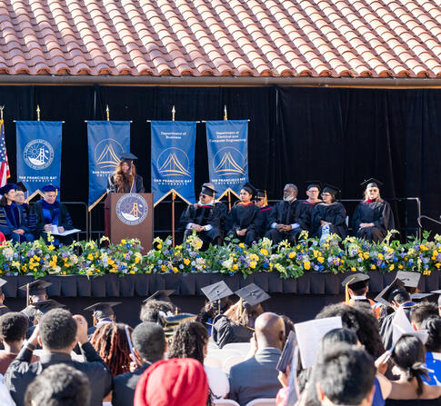 Image of the 2025 commencement ceremony