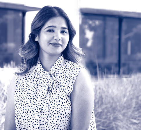 Portrait of student