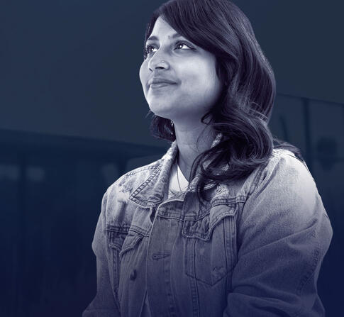 Portrait of student