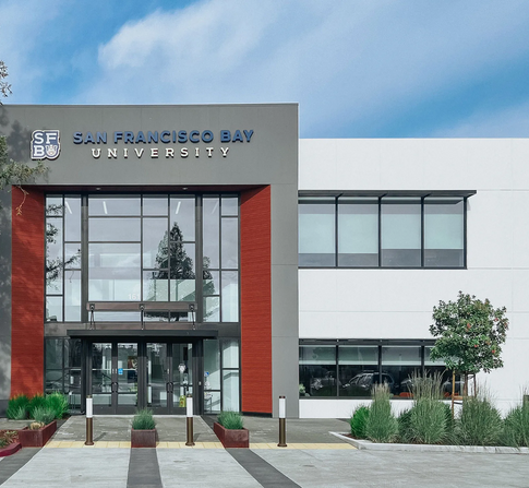 Front of the SFBU admin building
