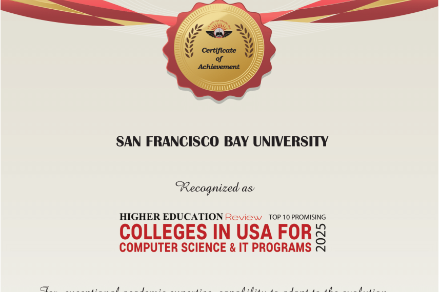 SFBU recognized for foward-thinking Computer Science and IT program