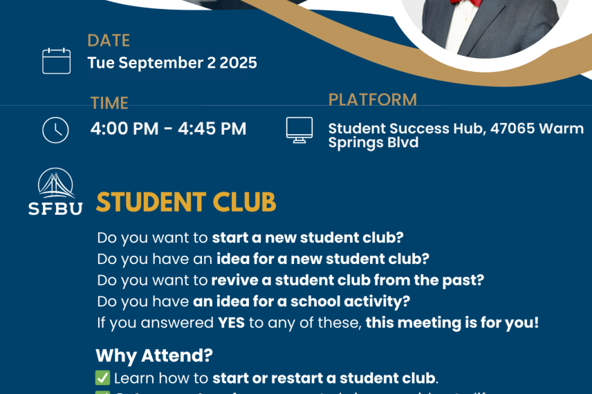 Starting a Student Club info session
