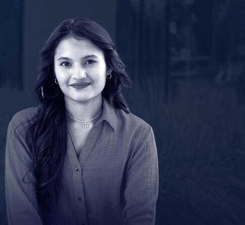 Portrait of student