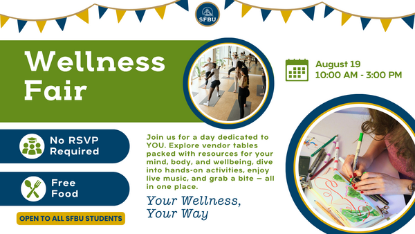 Wellness Fair event poster