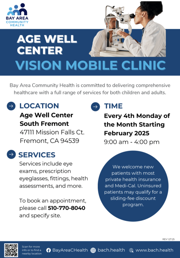 Age Well Center Vision Mobile Clinic